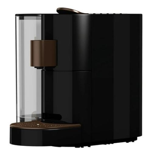 K-fee Twins II Single Serve Coffee and Espresso Machine (Black/Copper) | Starbucks Verismo* Compatible