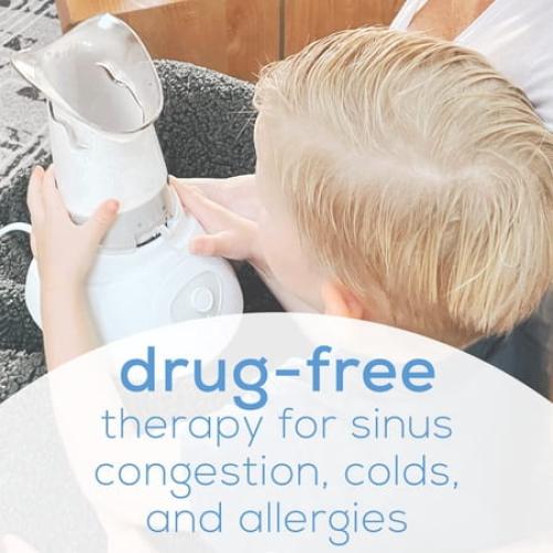 Color White Beurer Steam Inhaler for Cough and Cold, Sinus Relief, White