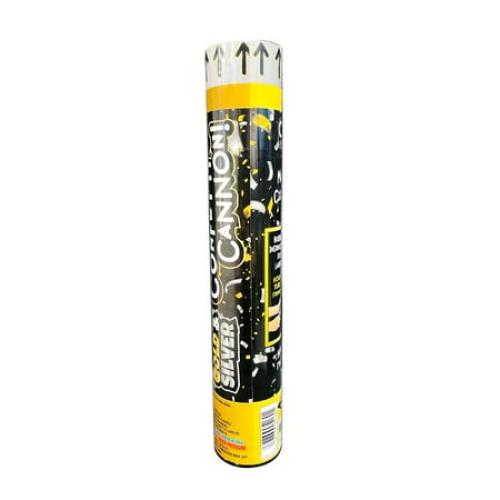 Set of 5 TNT Fireworks, 12 Gold/Silver Paper Confetti Cannon, New Year's