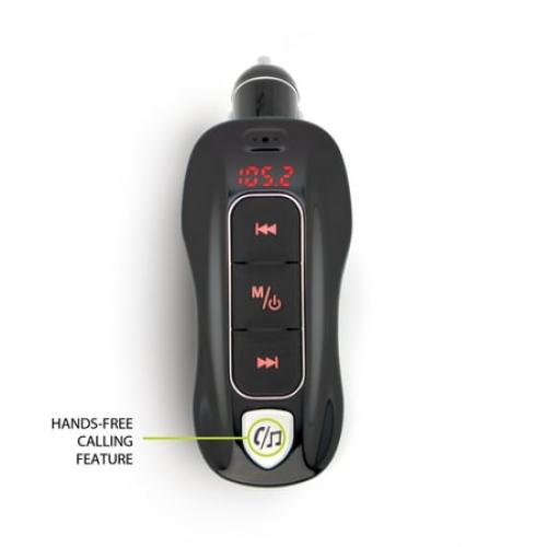 Bracketron Roadtripper Sound Bluetooth Enabled FM Transmitter Connect Phone Audio to Cars Trucks RVs Buses Boats Radio Speakers