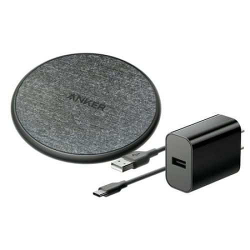 Anker 318 Wireless Charger Pad with 4' Cable, 10W, B2548JF1-1, Black