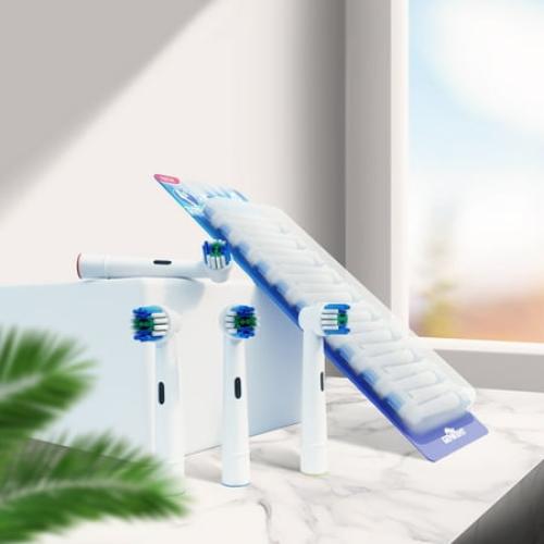 Replacement Toothbrush Heads Compatible with Oral-B Braun, 20 Pcs Precision Clean Electric Toothbrush Heads Refill