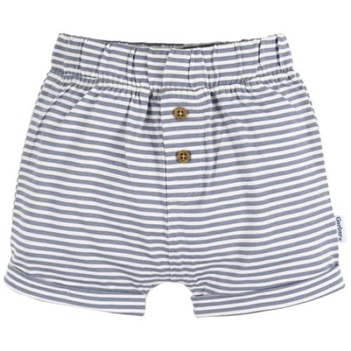 Gerber Baby Neutral Knit Shorts, 3-Pack, Sizes 12M