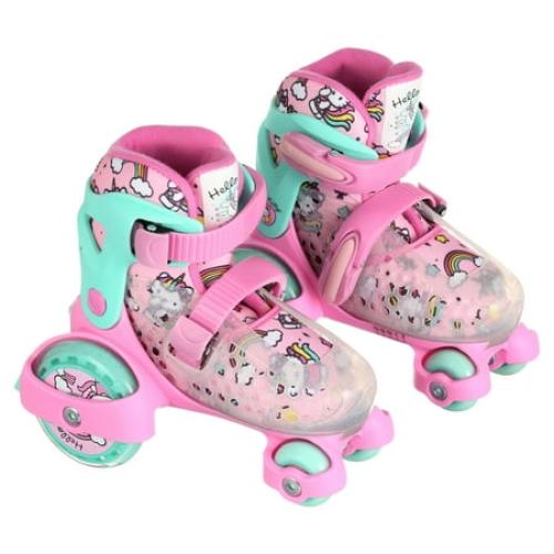 Size 11-2 Roller Derby EZ Roll Adjustable Hello Kitty Skate, Size 11-2