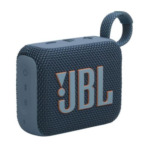 JBL Go 4 Ultra-Portable Waterproof Bluetooth Speaker, Blue