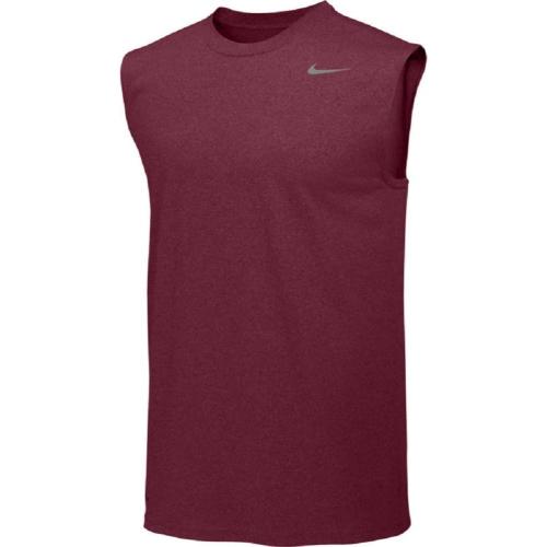 Nike Legend Sleeveless Shirt (3XL Team Maroon/Cool Grey)