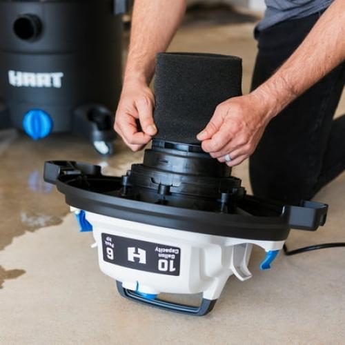 HART Foam Filter for Wet Pick-up, 1-Pack, VFF51 3701, Fits 5 to 20 Gallon Wet/Dry Vacuum Cleaners