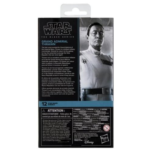 Size 6 inch Star Wars The Black Series Grand Admiral Thrawn Collectible Action Figure (6”)