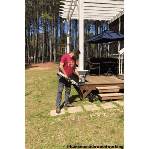HART 40-Volt Cordless Attachment Capable 15-inch String Trimmer Kit, (1) 4.0Ah Lithium-Ion Battery