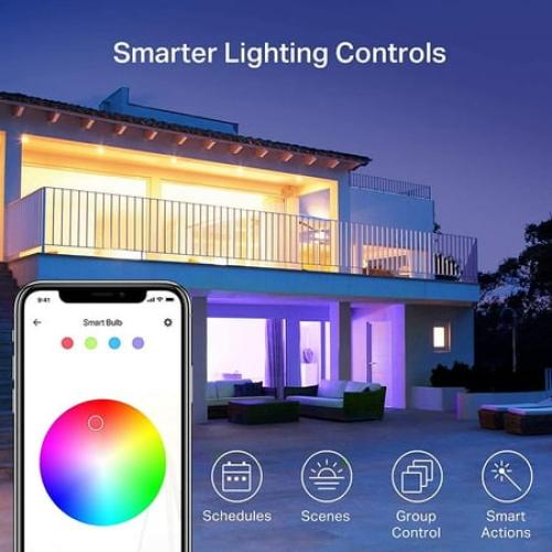 TP-Link KL135P2 KASA Smart Wi-Fi Light Bulb, Multicolor - Pack of 2