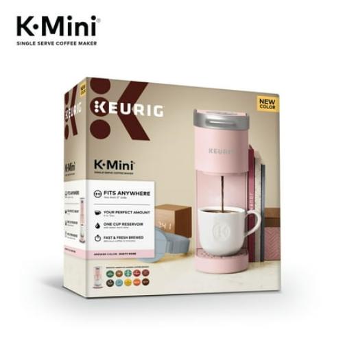 Keurig K-Mini Single Serve K-Cup Pod Coffee Maker, Dusty Rose