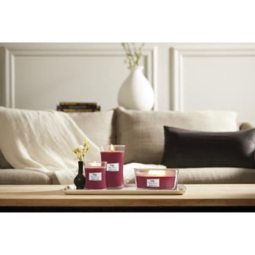 WoodWick Medium Hourglass Candle, Wild Berry & Beet
