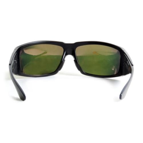 Renegade Pro Sports Angler Fletcher Polarized Adults Fishing Sunglasses - The Answer Black