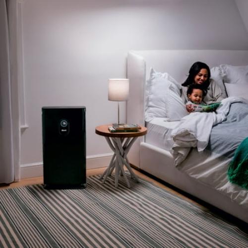 Shark - Air Purifier 6 With Anti-Allergen HEPA Filter Advanced Odor And Fumes Lock, 1,200 sq. ft., Smart Sensing Open Box