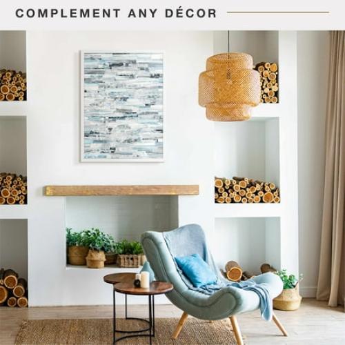 MCS Foundation 16x24 Poster Frame Traditional Brass, Vertical & Horizontal Wall Hanging Large Picture Frame for Photos, Posters & Art Prints (1-Pack)