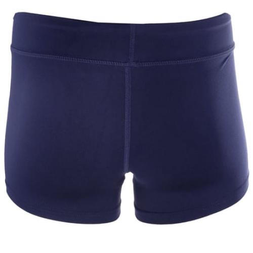 Nike 836323-419: Girl's Performance Navy/White Game Shorts (Small)