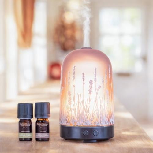 Better Homes & Gardens 3 Piece Diffuser Set, Lavender Fields, 100 mL