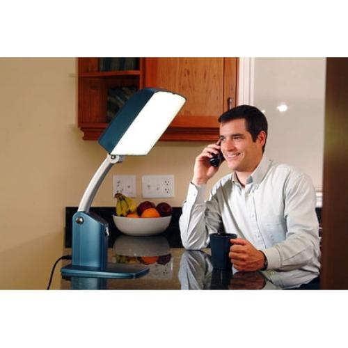 Carex Day-Light Sky Bright Light Therapy Lamp, White
