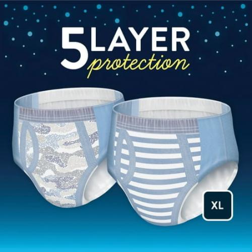 Goodnites Overnight Underwear for Boys, XL (95-140 lb.), 28 Ct