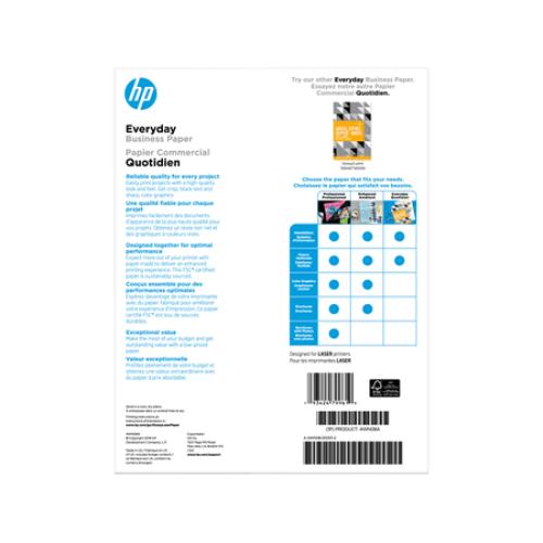 HP Everyday Business Paper, Glossy, 32 lb, 8.5 x 11 in. (216 x 279 mm), 150 sheets 4WN08A