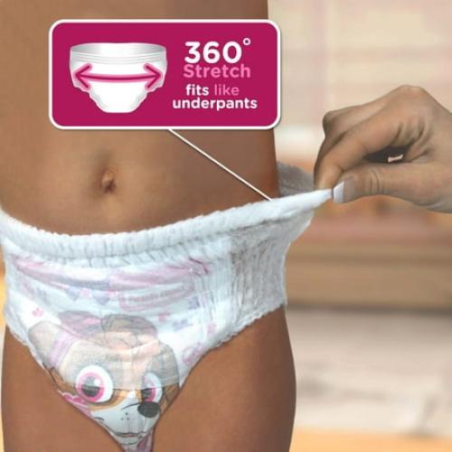 Parent's Choice Paw Patrol Training Pants for Girls, 4T/5T, 70 Count (Select for More Options)