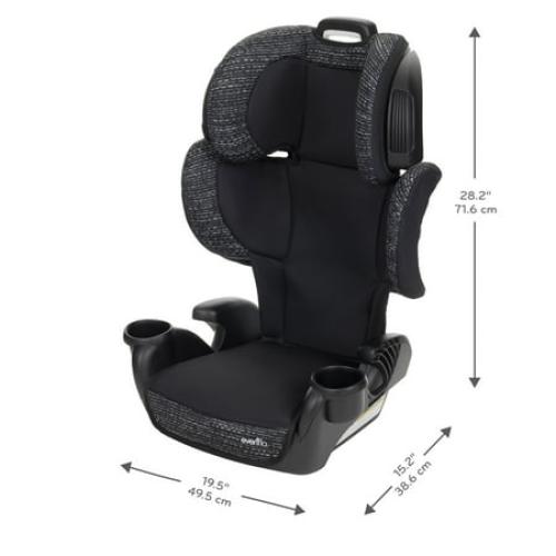 GoTime LX Booster Car Seat (Chardon Black)