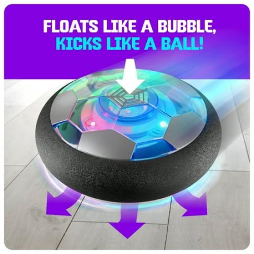 Hover Soccer Ball for Kids - Boy Birthday Gifts - Indoor Toy Games Gift for Boys Age 6, 7, 8, 9, 10, 11, 12 Year Old - Light-Up Toys Game for Kid - 6-8, 8-12 - Gifts for 8 Year Old Boy