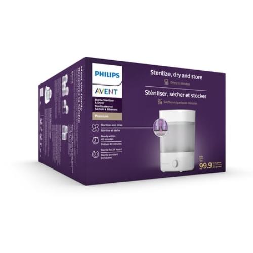 Philips Avent Premium Baby Bottle Sterilizer with Dryer SCF293/00 (NO TEST)