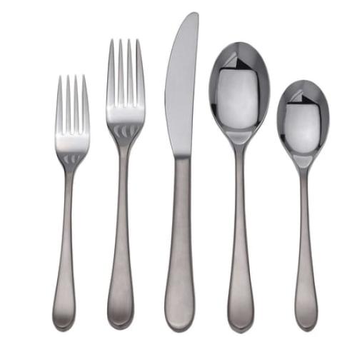 Mikasa Brynley Satin 20 Piece Forged Flatware Set