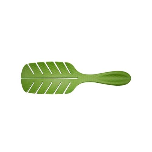 Bass Brushes Bio Flex Detangler Hair Brush Green, 1 Ea