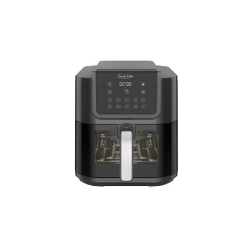 Sur La Table Kitchen Essentials 5-in-1 Compact 8-Quart Basket Air Fryer, Broil and Reheat in Minutes, 1500w