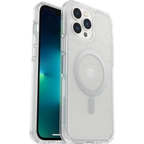 Clear Stardust OtterBox SYMMETRY SERIES  Case with MagSafe for iPhone 12 Pro Max - Stardust