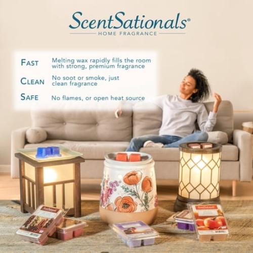 ScentSationals Full-Size Wax Warmer, Bronze Lantern