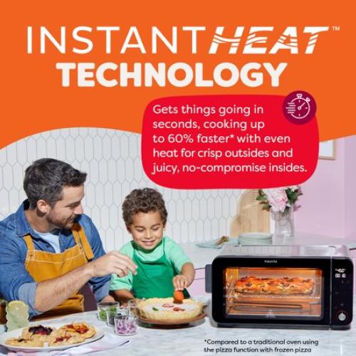 Instant Pot® InstantHeat™ 6-Slice Air Fryer Toaster Oven, Stainless Steel