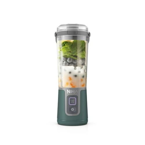 Ninja Blast 16-Oz Portable Personal Blender, Leak Proof Lid & Easy Sip Spout, Smoothie Blender, BC100GN Racing Green
