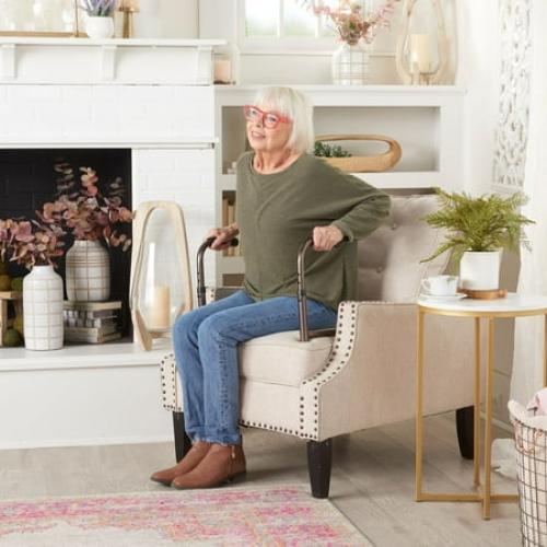 Medic Therapeutics Adjustable Standing Aid Rail for Couch & Chair