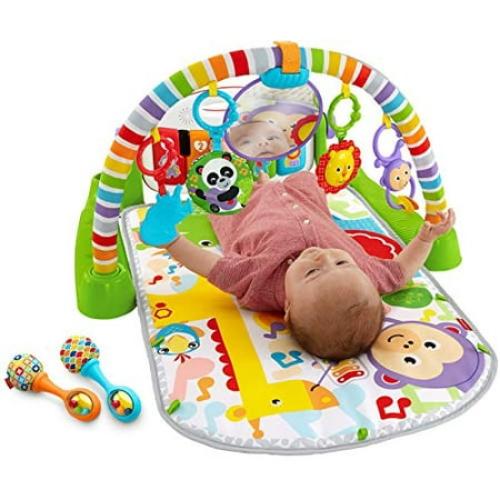 Fisher-Price Deluxe Kick & Play Piano Gym & Maracas