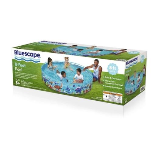 Bluescape Round Above-Ground Kiddie Pool 8' x 18
