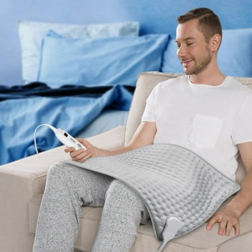 Equate XXL Electric Heating Pad, 6 Heat Settings with Auto Shut Off, 18 x 33 in