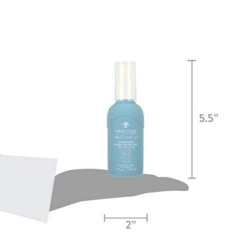 Hairitage Don’t Wait Up Overnight Scalp Relief Scalp Mist | For Dry, Itchy Scalp 4 fl oz