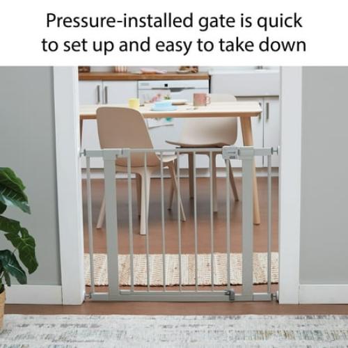 Safety 1st Simple Pass Walk-Through Gate, Grey
