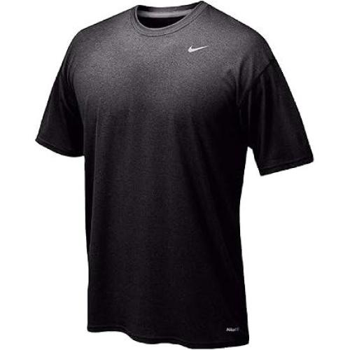 Nike Youth Boys Legend Short Sleeve Tee Shirt (Youth Medium, Black)