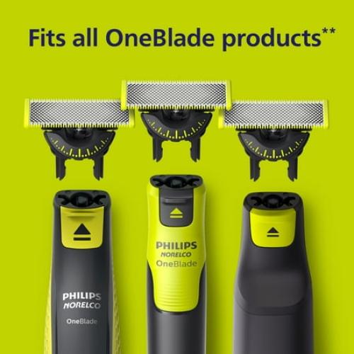Philips Norelco Oneblade 360 Pro Hybrid Face & Body Men's Rechargeable Electric Shaver QP6542/70