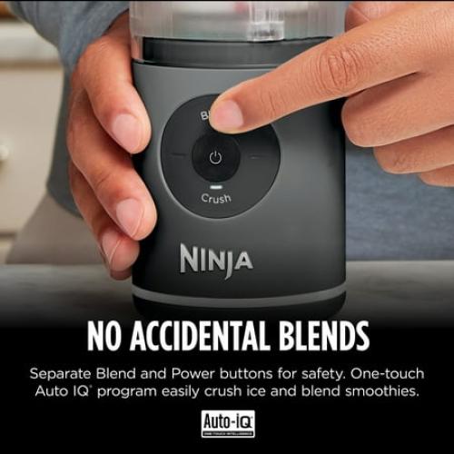 Ninja Blast MAX 20-Oz Portable Personal Blender, Twist & Go Vessel, Smoothie, Frozen Drinks, Ice Crush, BC200LD Lavender NEEDS CLEANING