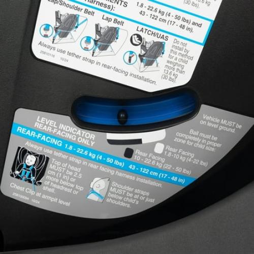 Revolve360 Extend All-in-One Rotational Car Seat with Quick Clean Cover (Revere Gray)