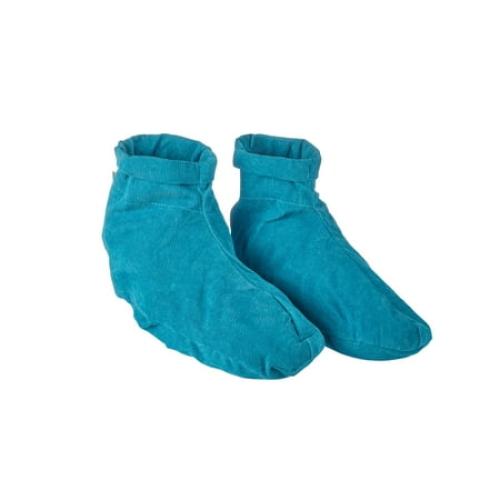 Bed Buddy Foot Warmers with Aromatherapy, Heated Slippers for Adults, Lavender & Mint Scent, Blue, 1 Count