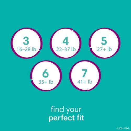 Pampers Cruisers 360 Pull-On Baby Diapers Size 4, 21 Count (Select for More Options)