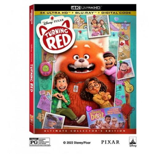 Turning Red (4K Ultra HD   Blu-Ray   Digital Code)