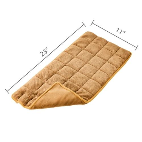 Equate PrimaLushTM Weighted Standard Heating Pad with 10-Setting Controller