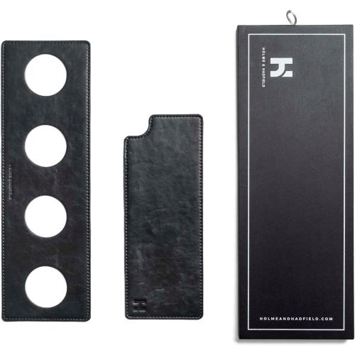 Holme & Hadfield Watch Deck Vegan Leather Padding - Black (Padding Only)